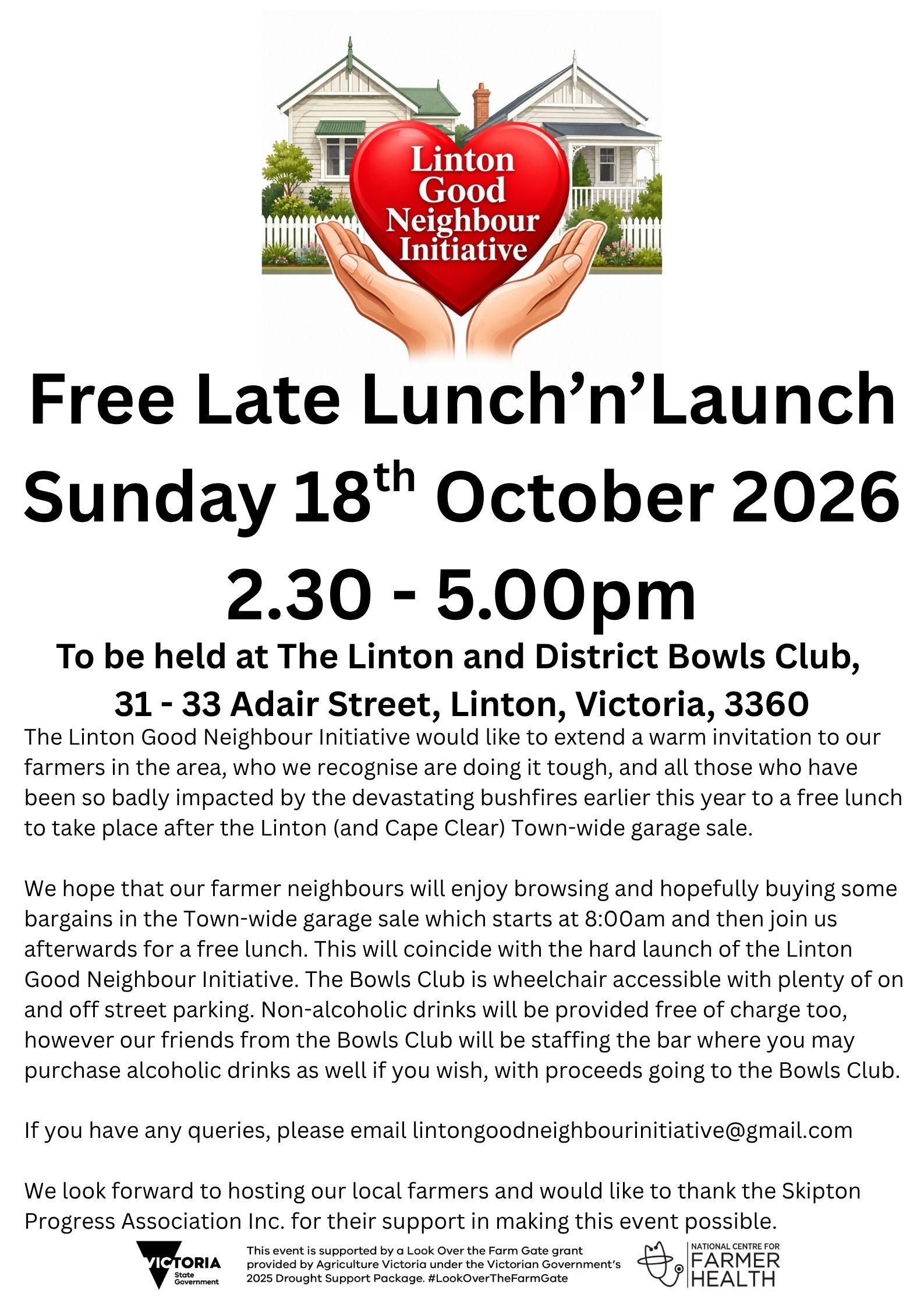 Free Linton Lunch'n'launch Event